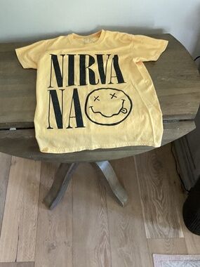 Yellow Nirvana shirt